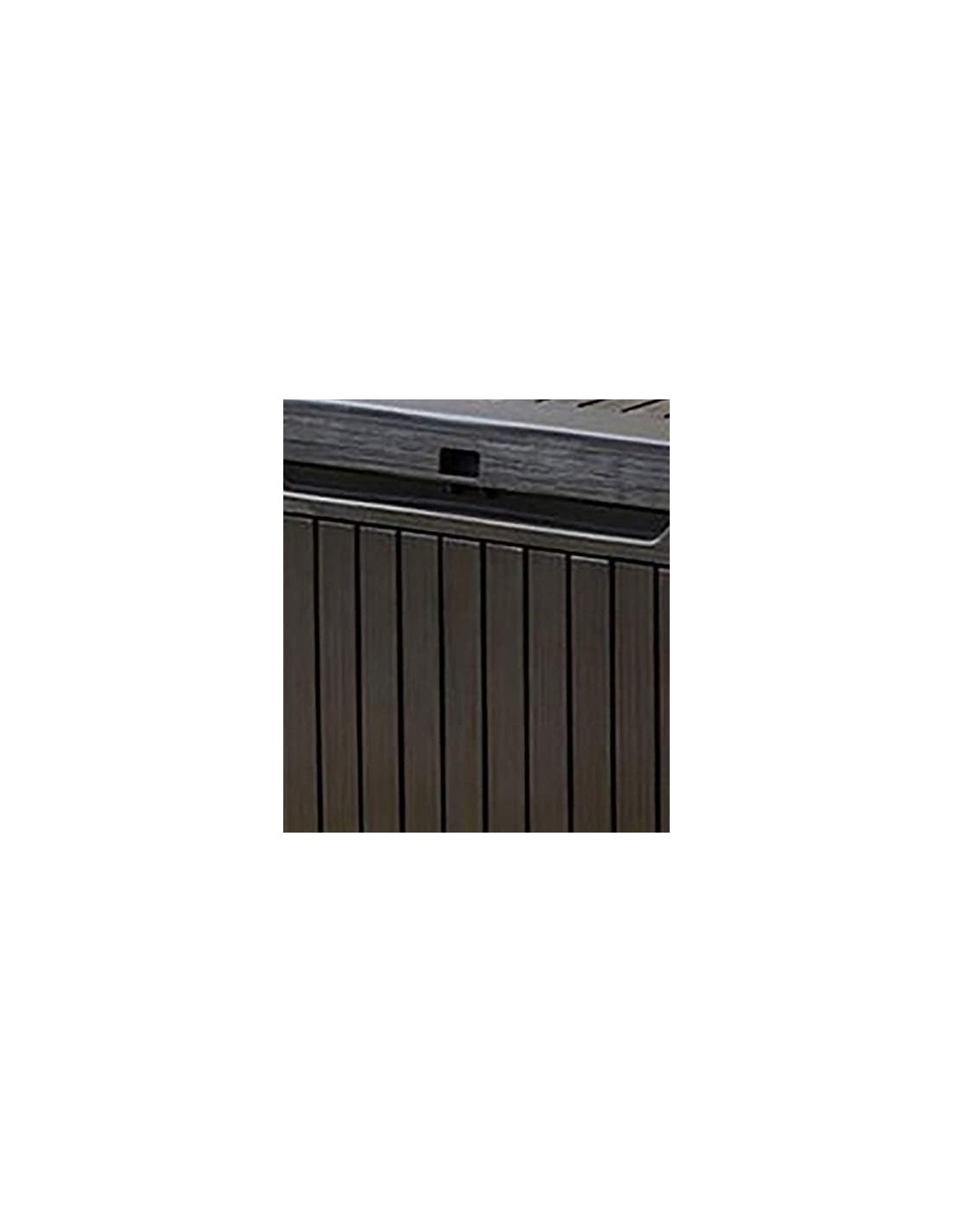BAULE CONTENITORE SPRINGWOOD MARRONE 123X53X57CM