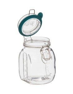 five vaso di vetro Jarro trasparente 0,75 L, adatto microonde75LT