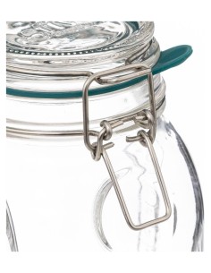five vaso di vetro Jarro trasparente 0,75 L, adatto microonde75LT