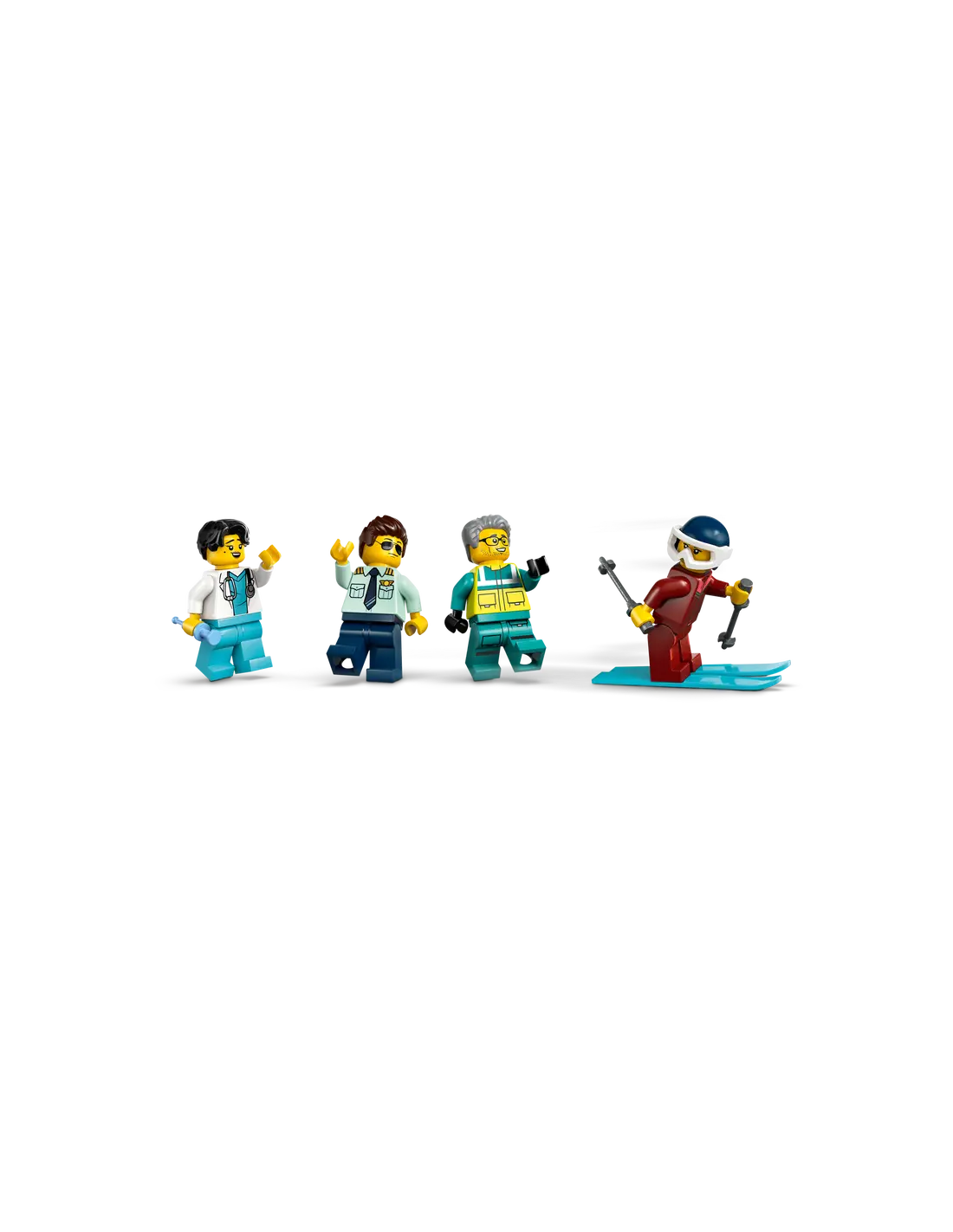 LEGO CITY 60465 AEREO AMBULANZA DI EMERGENZA PER BAMBINI + 6 ANNI