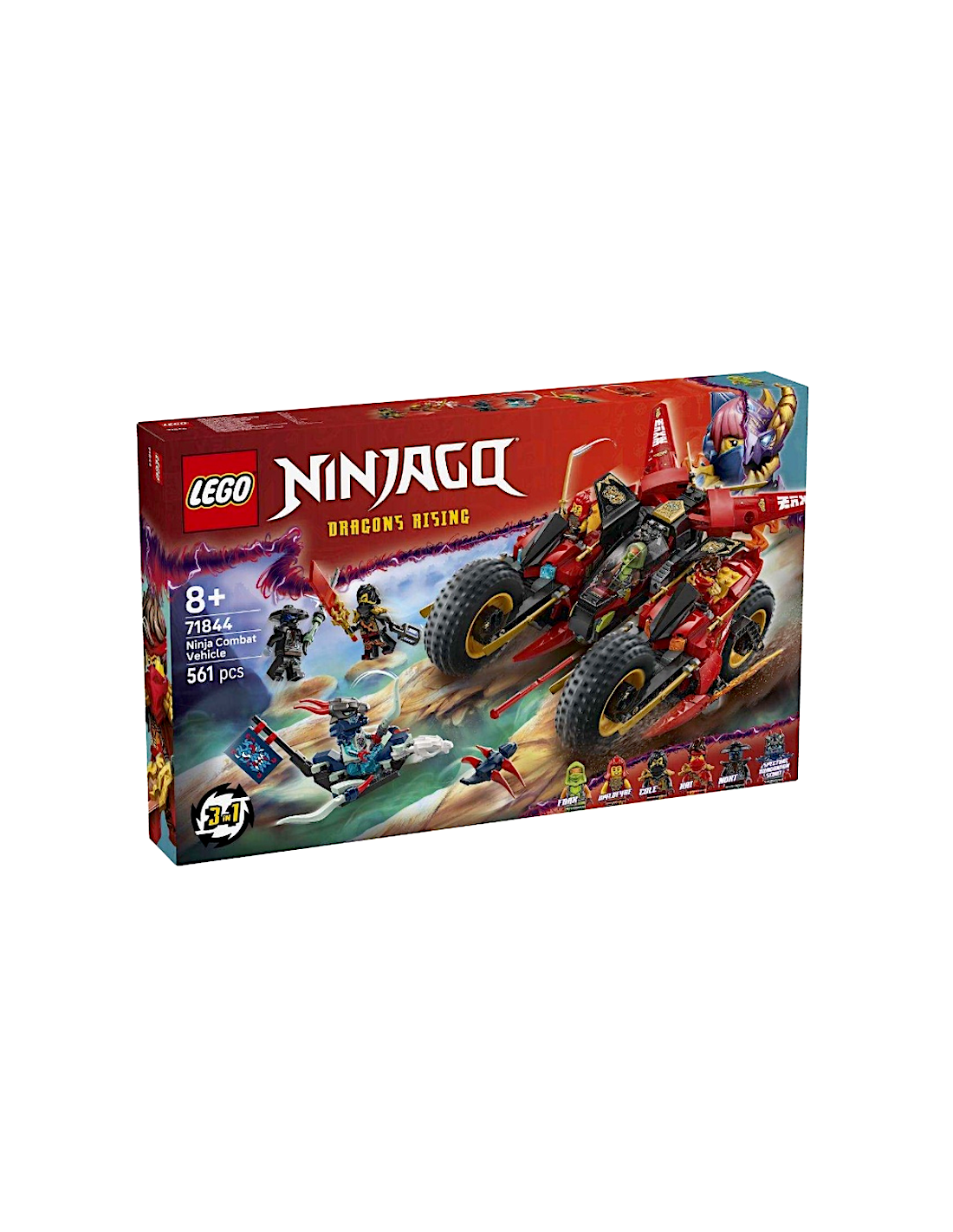 LEGO NINJAGO 71844 VEICOLO DA COMBATTIMENTO NIJA