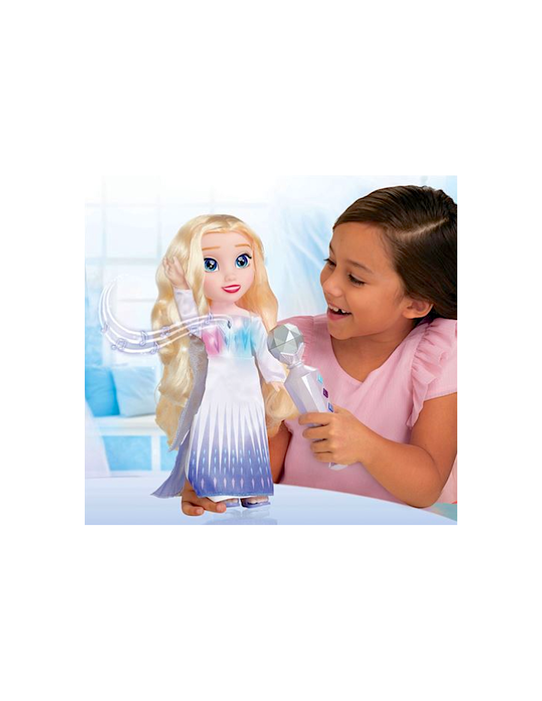 DISNEY FROZEN 219996 ELSA BAMBOLA CANTANTE VOCE AUTENTICA