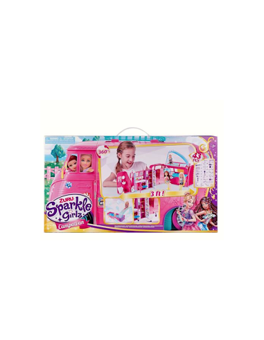 SPARKLE GIRLZ 100262 GLAM CAMPER VAN RETRO' APRIBILE