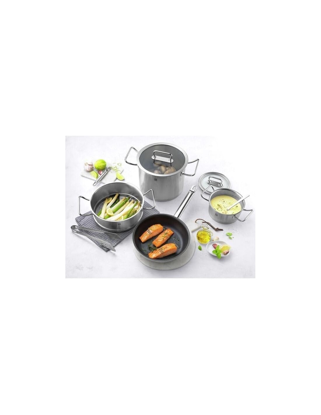 ZWILLING Pro Casseruola Alta 24 cm in Acciaio Inossidabile – 8,1 L