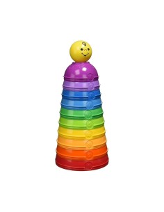 FISHER-PRICE W4472, SCODELLE TRASFORMELLE, GIOCATTOLO IMPILABILE, CLASSICO 6-36 MESI, MULTICOLORE