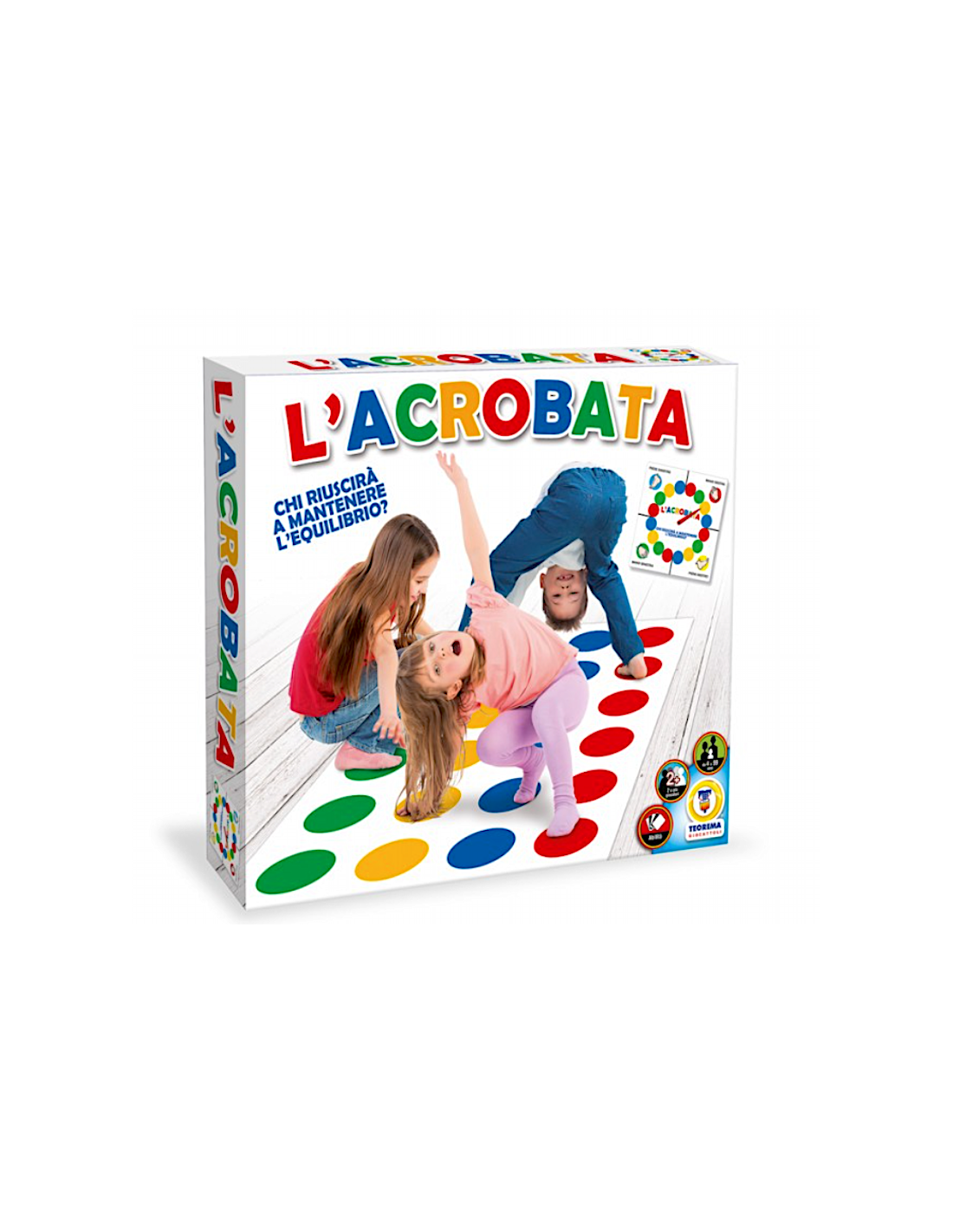 GIOCO INTERATTIVO  L'ACROBATA PROVA A MANTENERE L'EQUILIBRIO