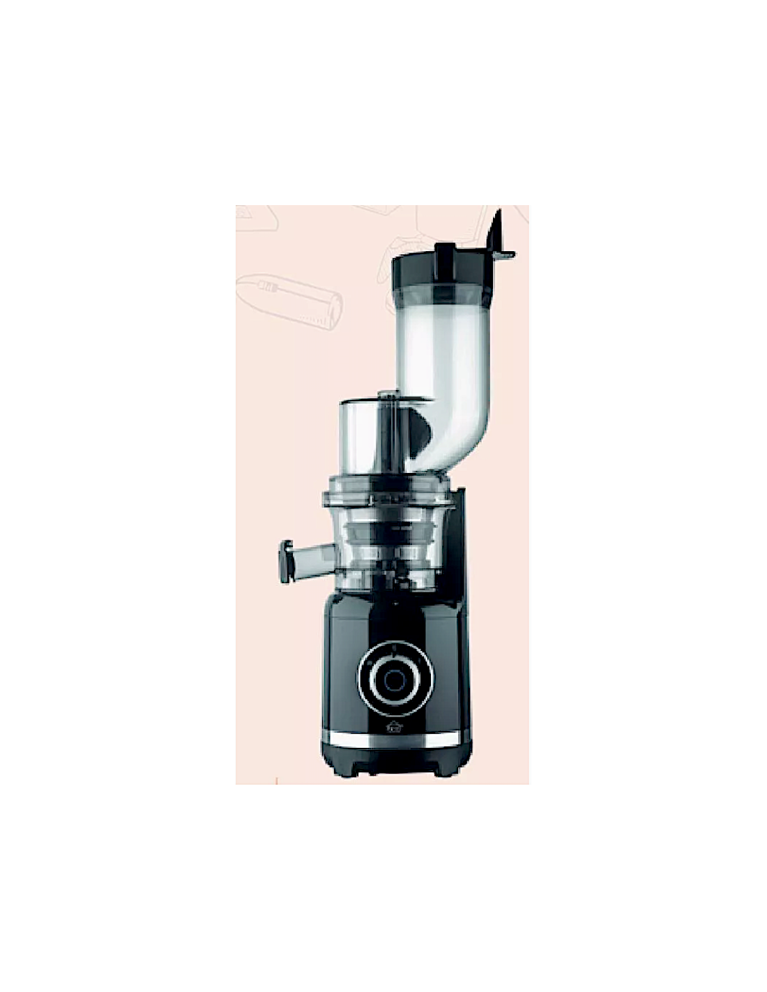 DCG estrattore multifunzione, 300W, nero, 3 velocità, bocca 7,5 cm, AE2134