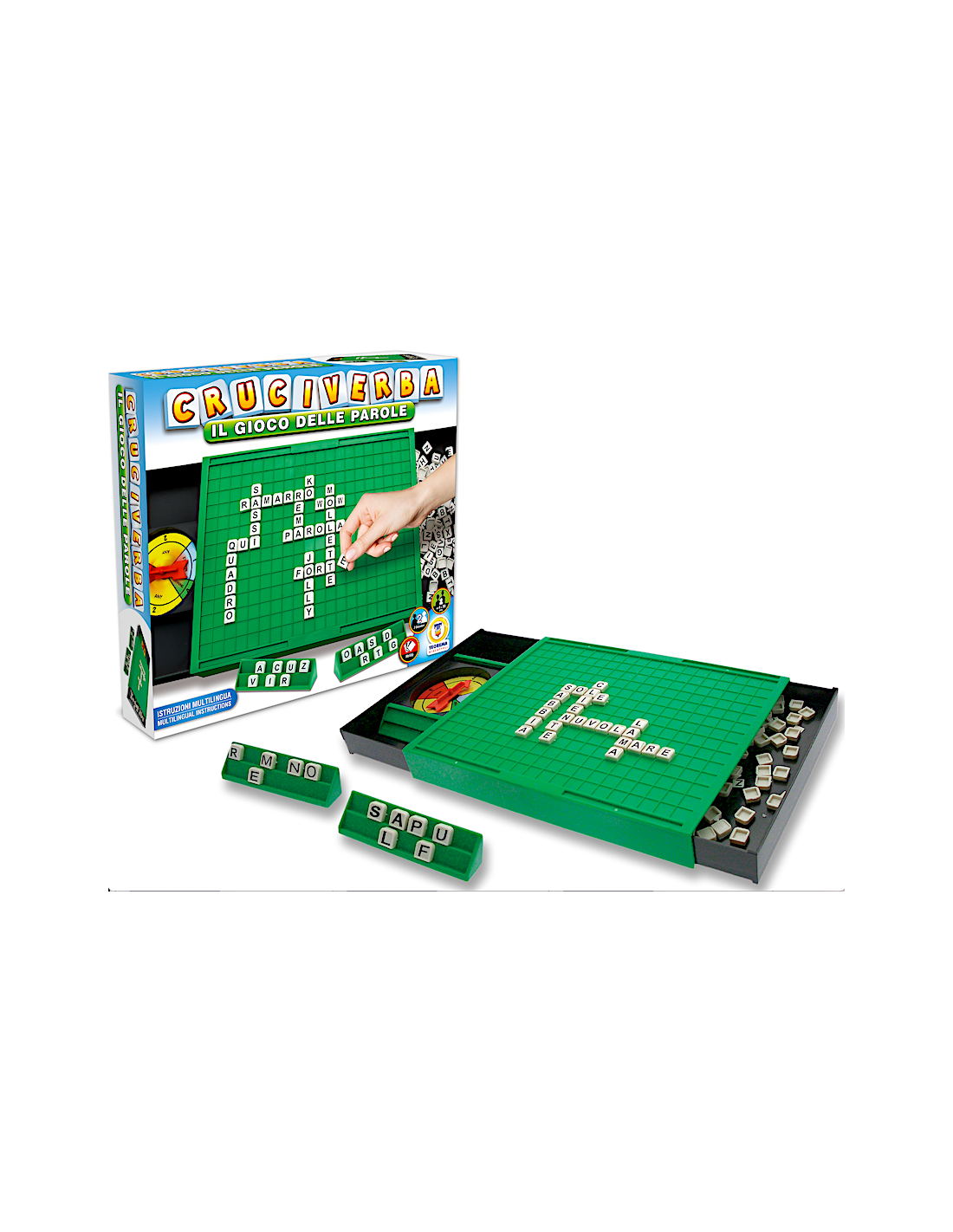 GIOCO INTERATTIVO DI CRUCIVERBA IL GIOCO DELLE PAROLE + 4 ANNI