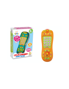 GOGO - TELECOMANDO PRIMI TOCCHI LUCI E SUONI ASSORTITO GIOCATTOLO + 12 MESI