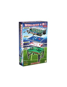TAVOLO DA GIOCO 4 IN 1 CALCETTO PINGPONG  BILIARDO E HOCKEY CM 96X86X68