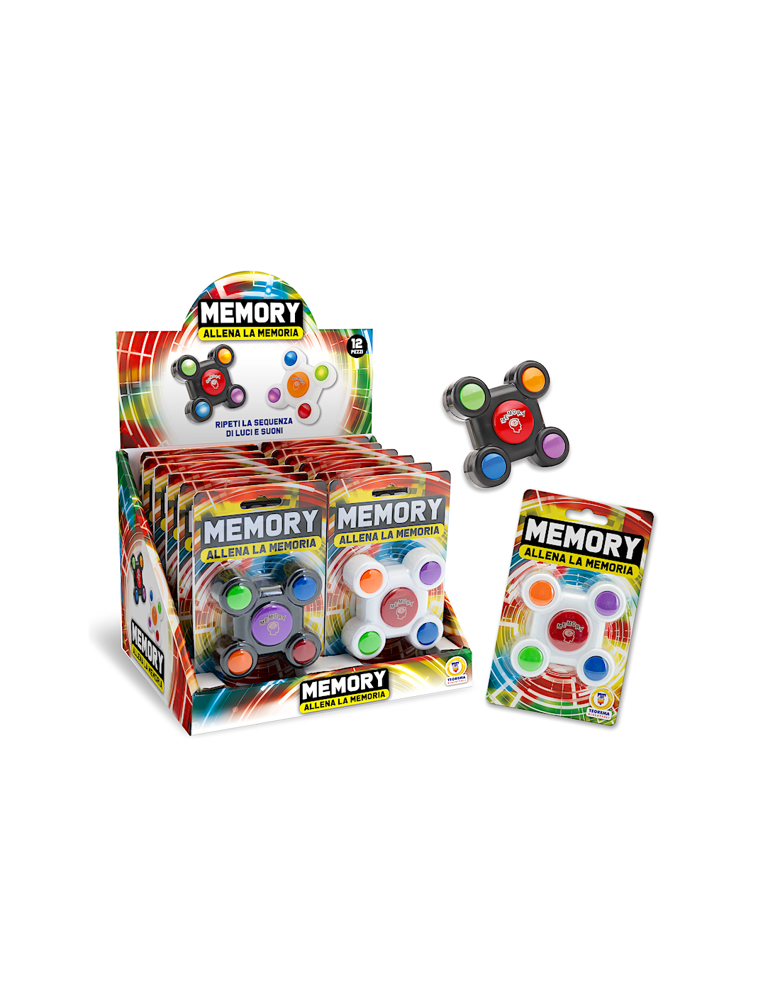 GIOCO MEMORY ASSORTITO ALLENA LA MEMORIA