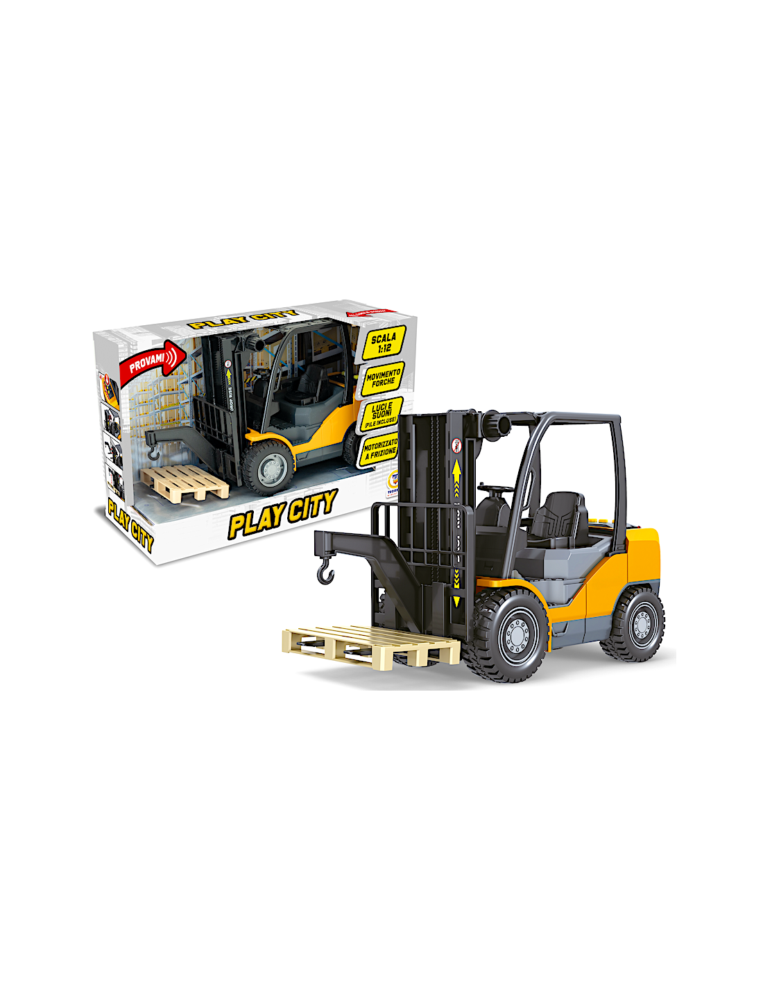 TEO'S POWER MULETTO MULTIFUNZIONE CON LUCI E SUONI GIOCATTOLO + 3 ANNI