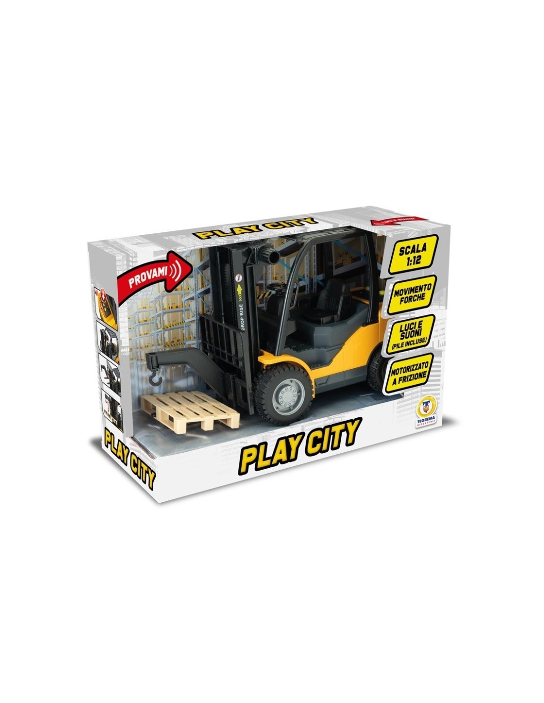 TEO'S POWER MULETTO MULTIFUNZIONE CON LUCI E SUONI GIOCATTOLO + 3 ANNI