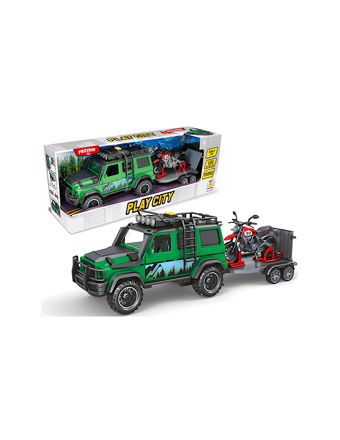 PLAY CITY - FUORISTRADA MOTOCROSS GIOCATTOLO ASSORTITO