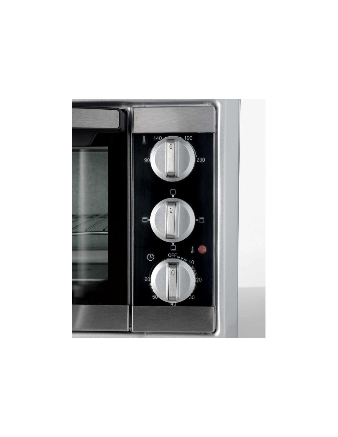 Bon Cuisine 200, Fornetto Elettrico, 1380W, 20 Litri, 230°C, Timer 60 Minuti, 3 Cotture