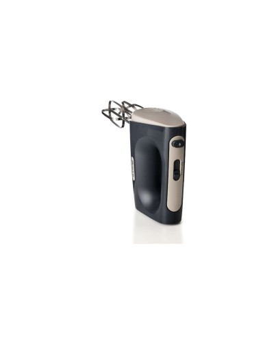 Sbattitore elettrico 450W, 5 velocità + Turbo, 2 fruste per impastare e montare, Dark & Sahara Grey