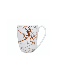 MARBLE BIANCO TAZZA MUG 8X11CM