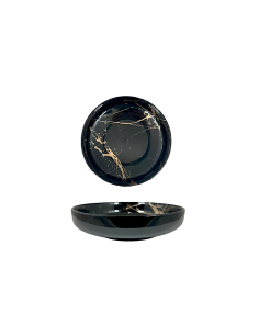 MARBLE NERO PIATTO FONDO 20CM