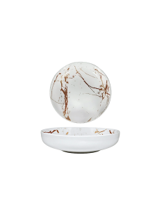 MARBLE BIANCO PIATTO FONDO 20CM