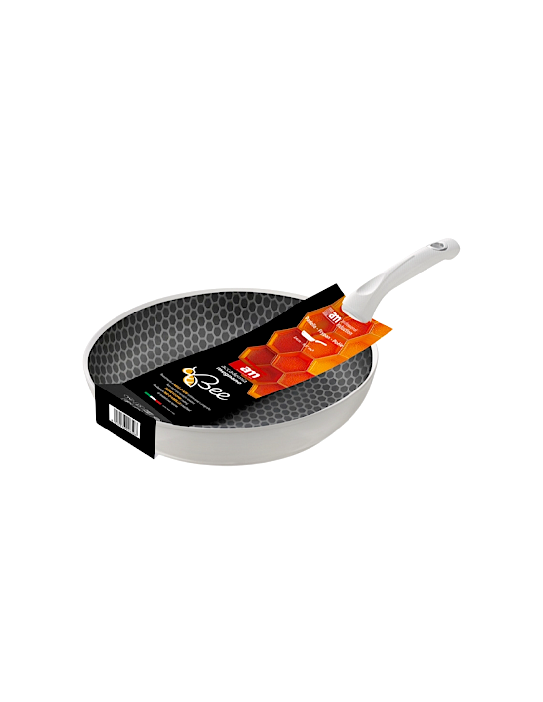 Padella alta 24 cm linea AM Bee nickel free