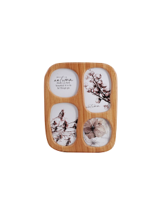 PORTAFOTO MF220402 MDF 4 CORNICI 28X23CM