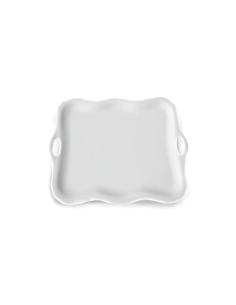 VASSOIO RETTANGOLARE 25X35CM BIANCO
