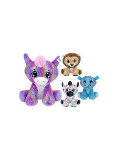 PELUCHE, ANIMALI, 50CM, MORBIDI, ASSORTITI, PELUX 83284, BAMBINI 0+, IDEA REGALO
