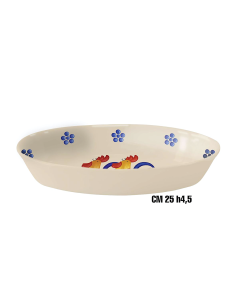 GALLI CIOTOLA OVALE 25CM H4,5CM