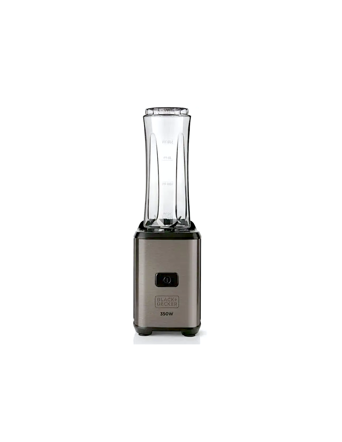 Black+Decker BXJBA350E frullatore portatile 350W 2 contenitori 600ml lame inox