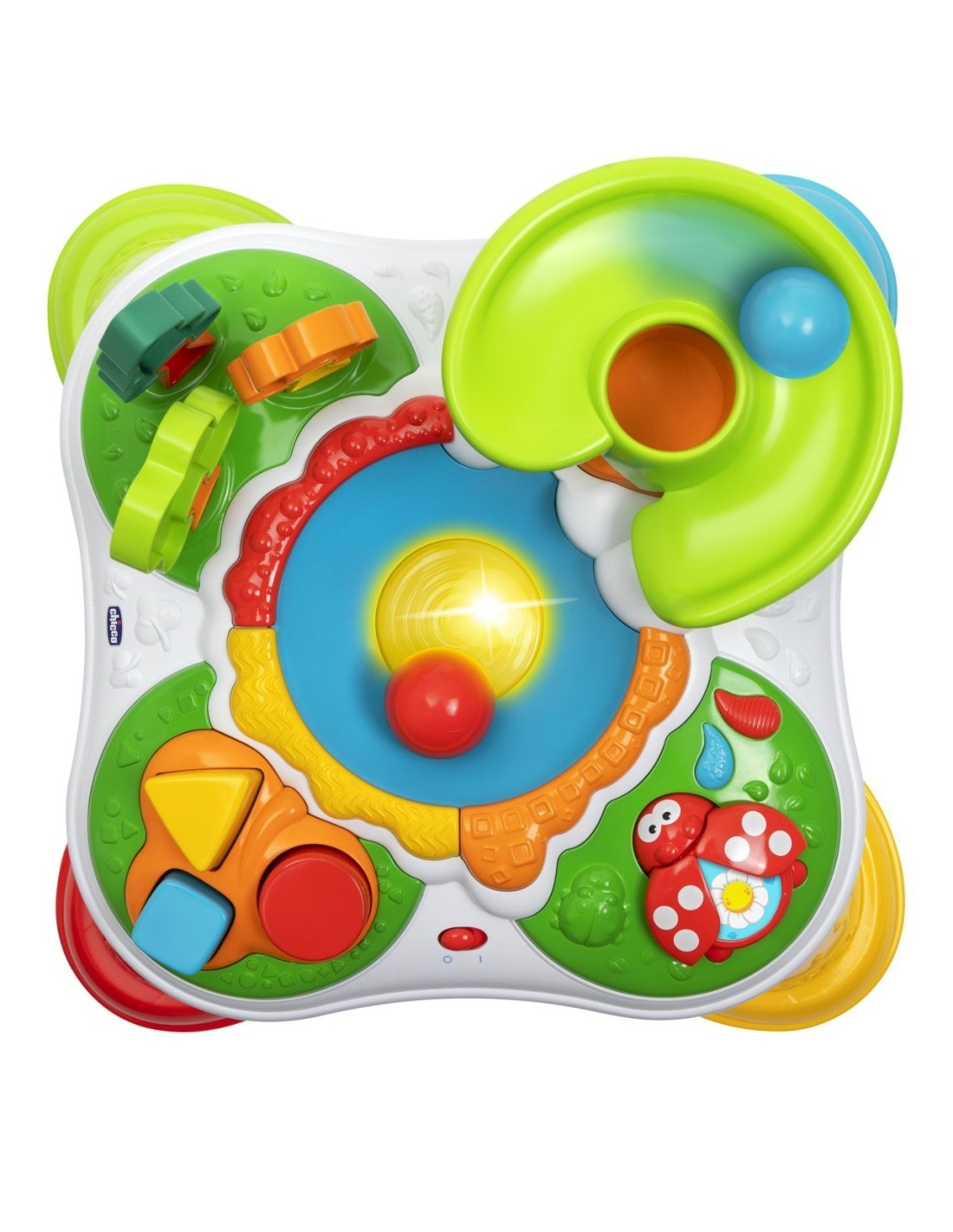 Chicco Tavolo della Foresta – Centro Attività Elettronico 2 in 1 (10-36 Mesi)