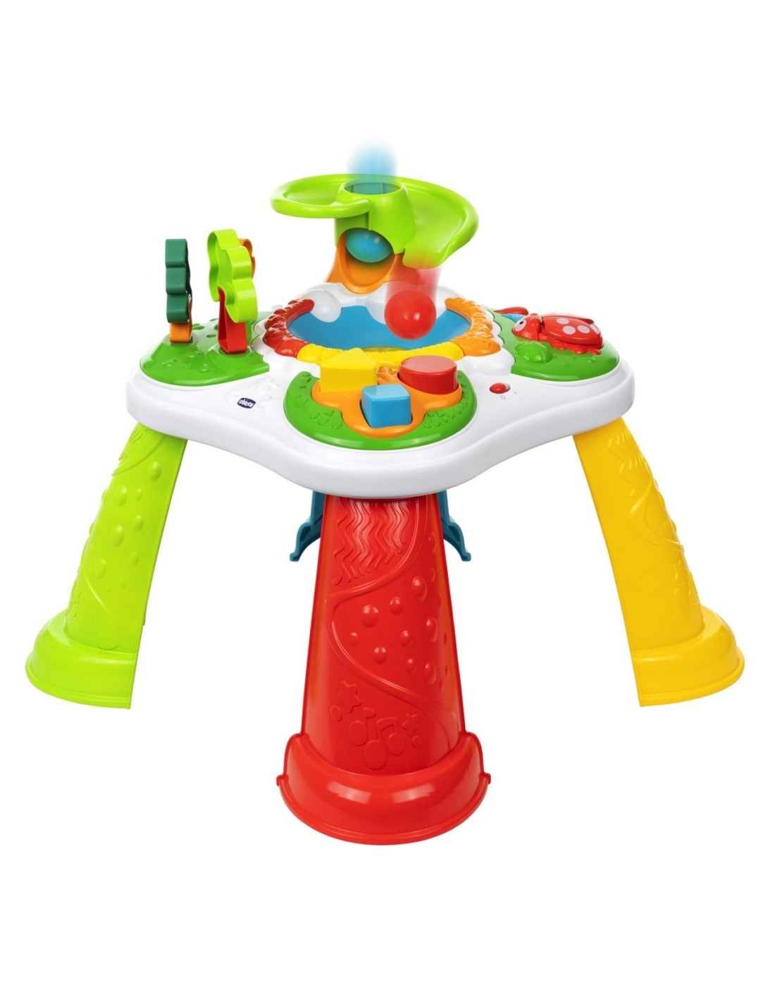 Chicco Tavolo della Foresta – Centro Attività Elettronico 2 in 1 (10-36 Mesi)