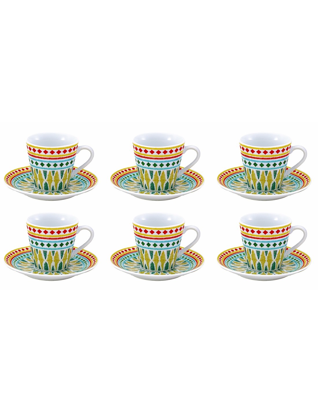 GRACE SET 6TZ CAFFE 25552 CON PIATTO