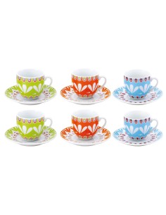 ANITA SET 6TZ CAFFE 25556 CON PIATTO