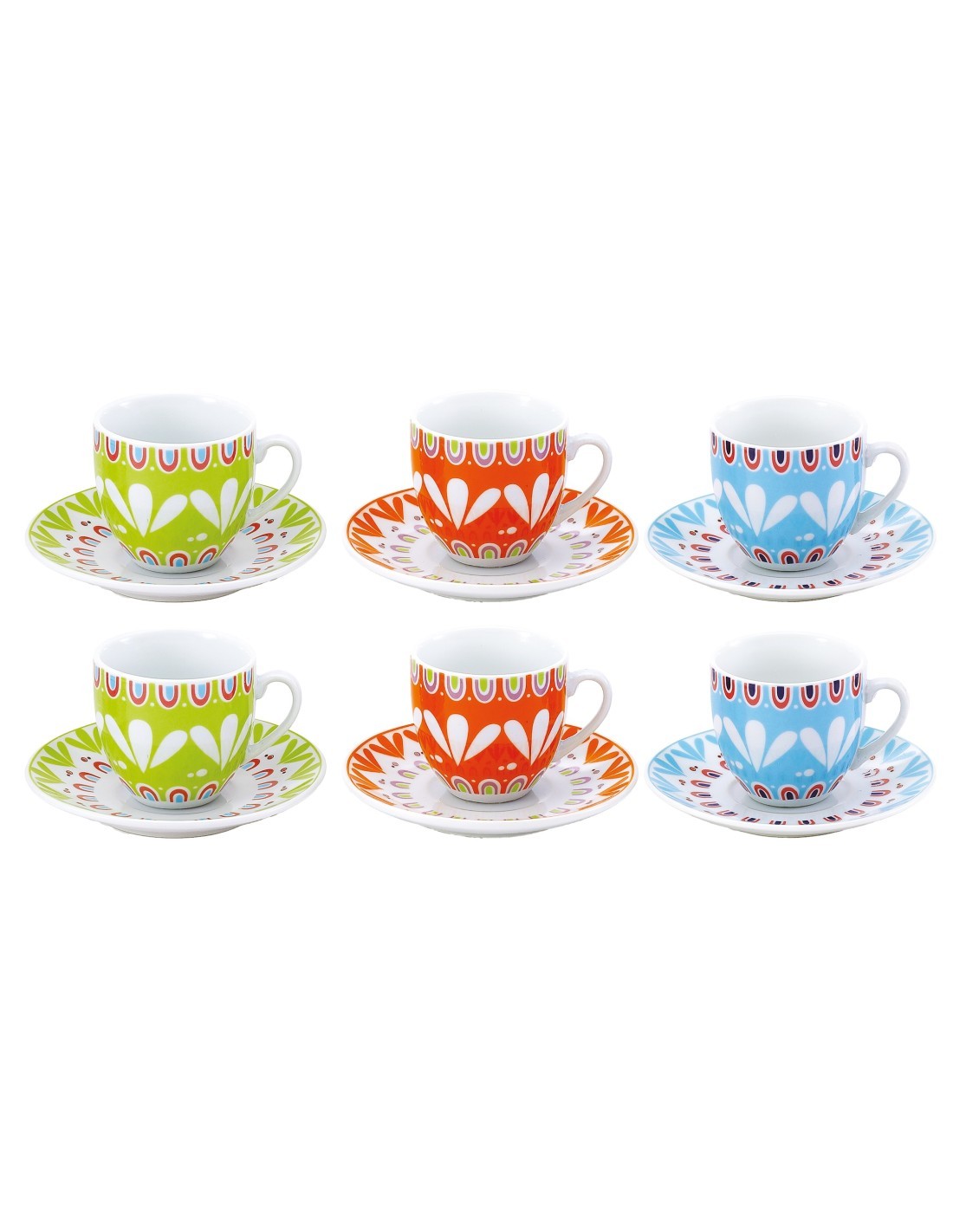 ANITA SET 6TZ CAFFE 25556 CON PIATTO