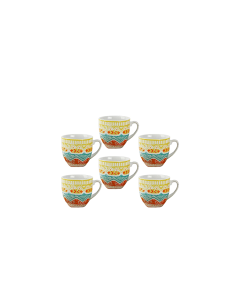 MONDELLO4 SET 6TZ CAFFE 25441 SENZA PIATTO