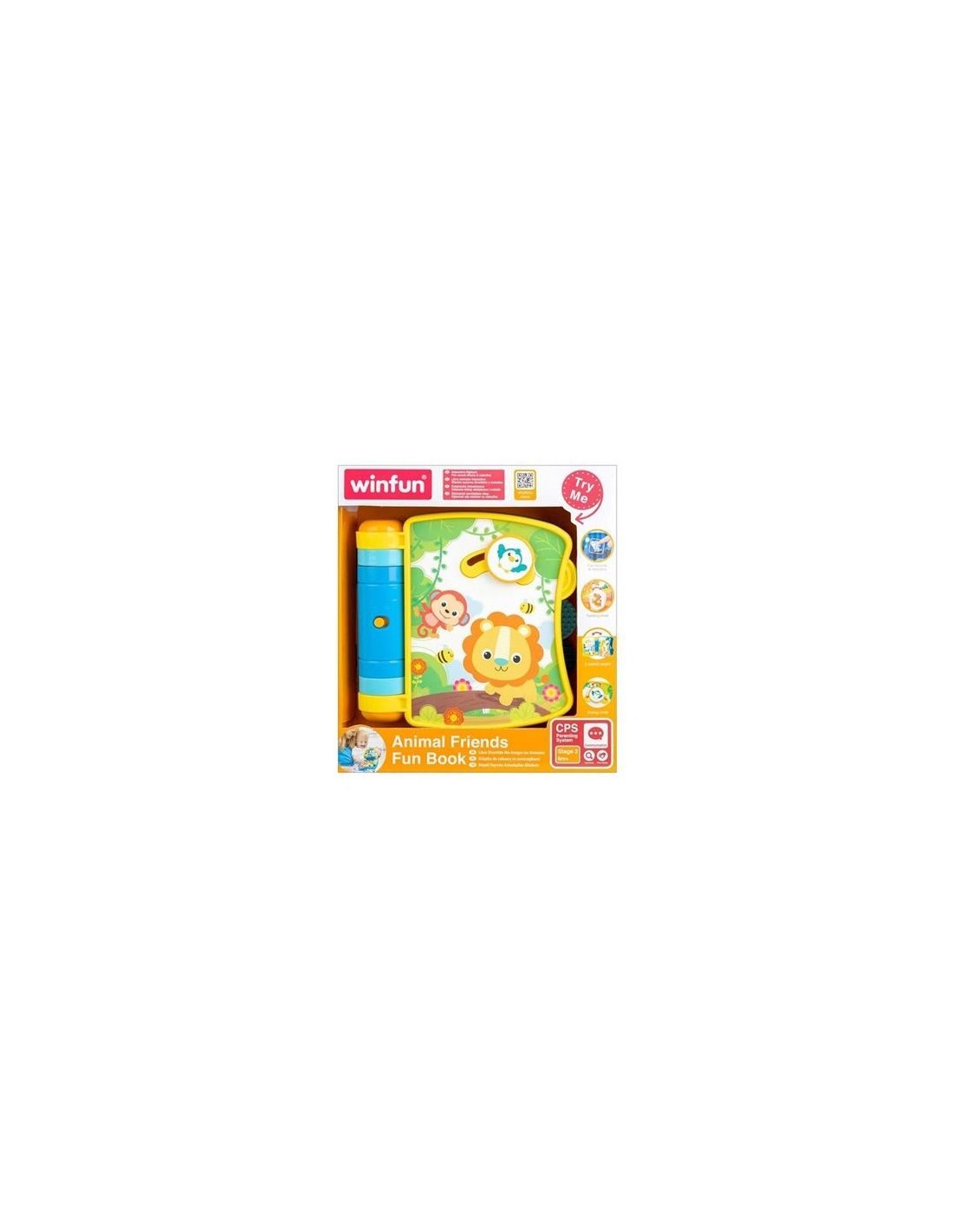 LIBRO AMICI ANIMALI ELETTRONICO WINFUN WFN000746