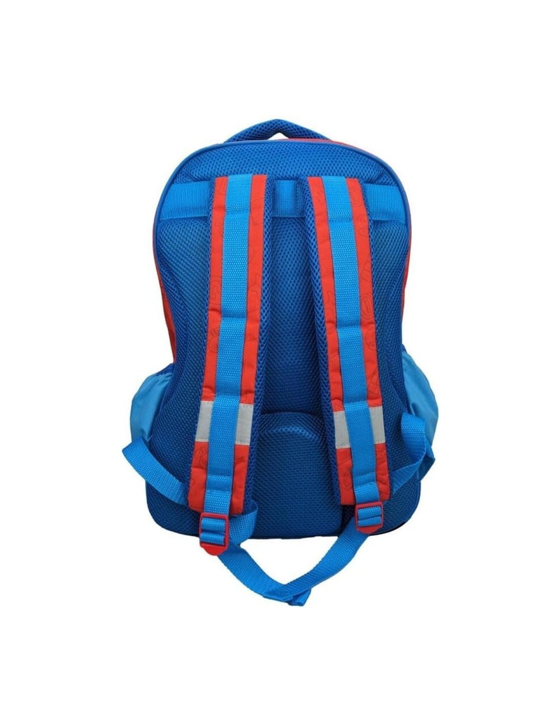 ZAINO GRANDE SUPERMARIO, 45X31X15 CM, 2 SCOMPARTI, TASCHE ZIP, TASCHE LATERALI, SCUOLA, BAMBINI