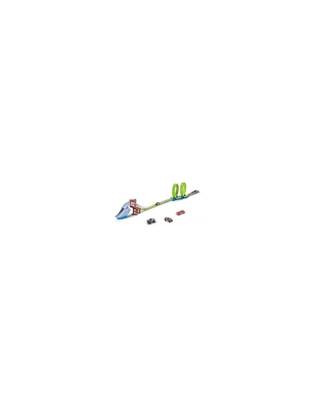 PISTA SQUALO DOPPIO LOOP METAL MACHINES ZUR6760 GIOCO BAMBINI