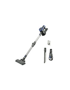 DCG BS5075, scopa elettrica ricaricabile 22V, cordless, 2 velocità, 2in1, aspirapolvere portatile, spazzola motorizzata