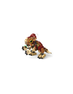LEGO JURASSIC WORLD 76970 BABY DINOSAURO DOLORES AQUILOPS 11X20X15 CM, GIOCATTOLO, COSTRUZIONE, BAMBINI 7+ ANNI