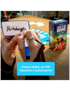 Joke’s On Who – Gioco da Tavolo Party Indovina il Personaggio in Stile Social