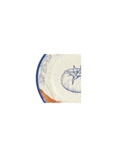 Set 2, Piatti Fondi, Ocean Life, Melamina, Diametro 19 cm