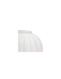 Vaso a sfera Amia, Magnesio Bianco, Alto 44,5 cm, Diametro 39,5 cm