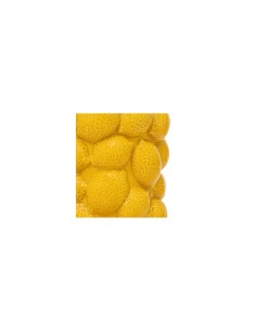 Vaso Citrons, Yucatan, Ceramica Gialla, Alto 18 cm, Diametro 14 cm