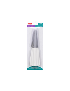 EXAGONA CONF 6 COLTELLI TAVOLA BIANCO