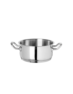 MUSA CASSERUOLA 24CM 2MANICI INOX 18/10