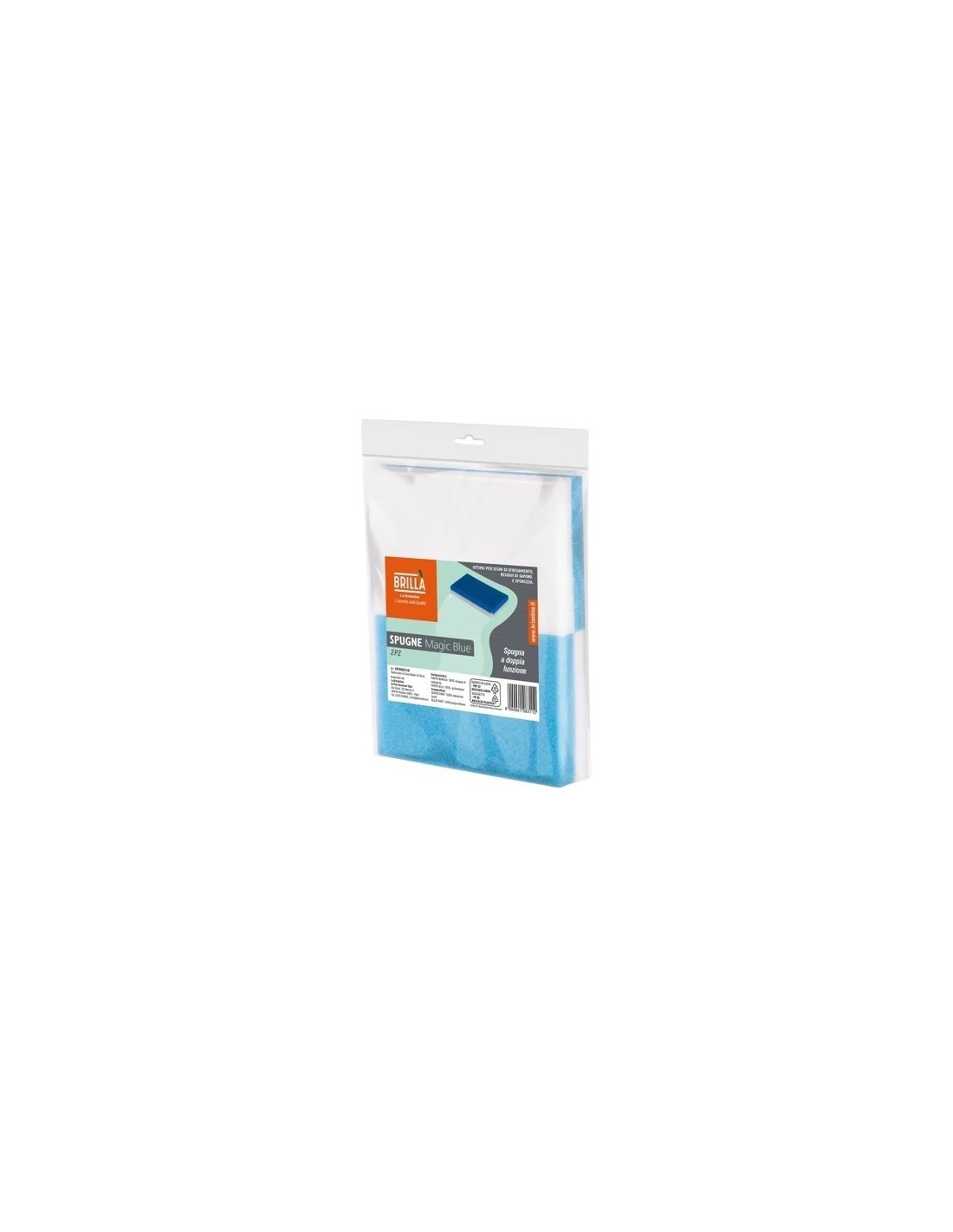 CONF 2 SPUGNE MAGIC BLUE DOPPIA FUNZIONE