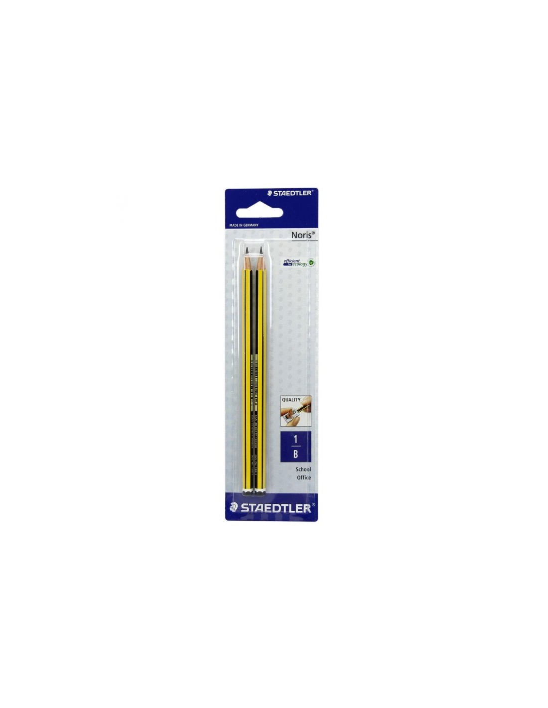 Staedtler BK2D – 2 Matite in Grafite B con Fusto Esagonale
