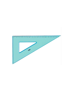 SQUADRA 60 GRADI  35CM PER DISEGNO TECNICO ED USO SCOLASTICO