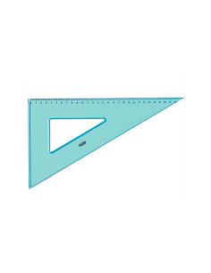 SQUADRA 60 GRADI  30CM PER DISEGNO TECNICO O USO SCOLASTICO